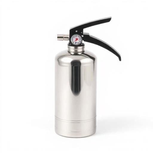 Firexo All in One Stainless Steel Fire Extinguisher (500ml Chrome)